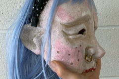 Mia, Worbla Mask by Alexandra-Simpson, Animacy Theatre Collective.