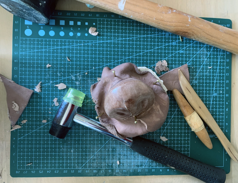 Worbla Clown Nose Construction by Alexandra Simpson, Animacy Theatre Collective