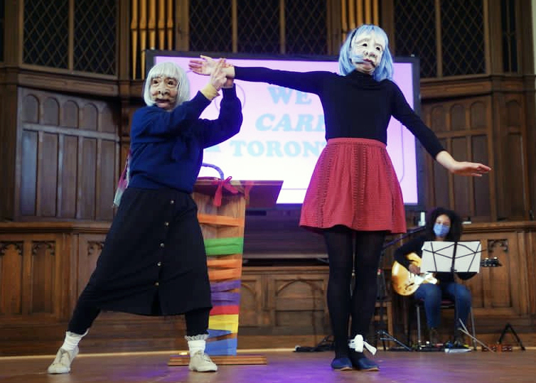 Animacy Theatre Collective at Conference of Care, Balancing Act, Theatre Direct