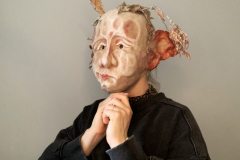 Animacy Theatre Collective Mask by Alexandra Simpson, Animacy Theatre Collective.