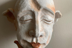 Animacy Theatre Collective Mask by Alexandra Simpson, Animacy Theatre Collective.