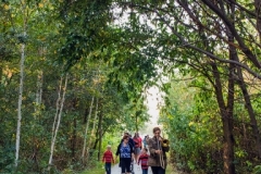 There is No Word for Wilderness presented by Animacy Theatre Collective and TAC and TAF Arts in the Parks Program. Costume design by Beatriz Arevalo. Photos by Emily Sands. Mask Design by Alexandra Simpson, 2019.