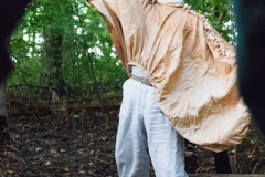 There is No Word for Wilderness presented by Animacy Theatre Collective and TAC and TAF Arts in the Parks Program. Costume design by Beatriz Arevalo. Photos by Emily Sands. Mask Design by Alexandra Simpson, 2019.