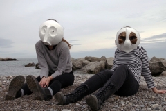 Morgan Johnson and Alexandra Simpson, Animacy Theatre Collective, Toronto Waterfront.