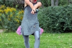 Animacy Theatre Collective. Brickworks production, EastRiverdale Park with Morgan Johnson.