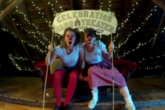 Animacy Theatre Collective artists at Celebration Barn Theatre, Portland, Maine.