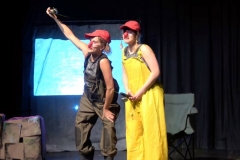 Animacy Theatre Collective. Upstream Downtown at the Fringe 2018.