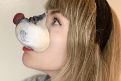 Animacy Theatre Collective Mask by Alexandra Simpson, Animacy Theatre Collective.