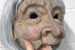 Old Woman Worbla Mask by Alexandra-Simpson, Animacy Theatre Collective.