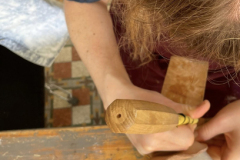 Mask Building with Alexandra Simpson, Animacy Theatre Collective.